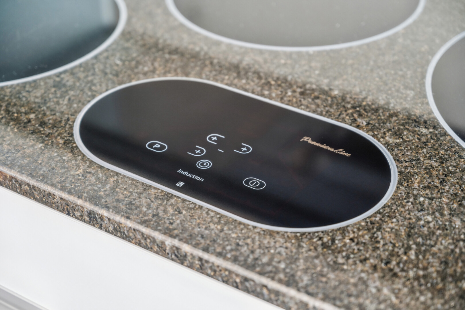detailed view of stovetop