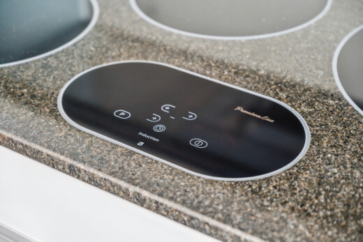 detailed view of stovetop