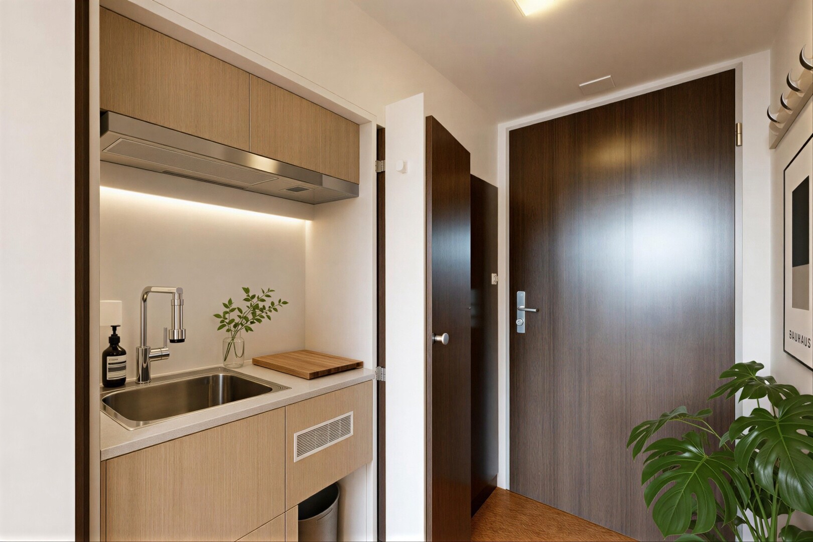 kitchen with a sink