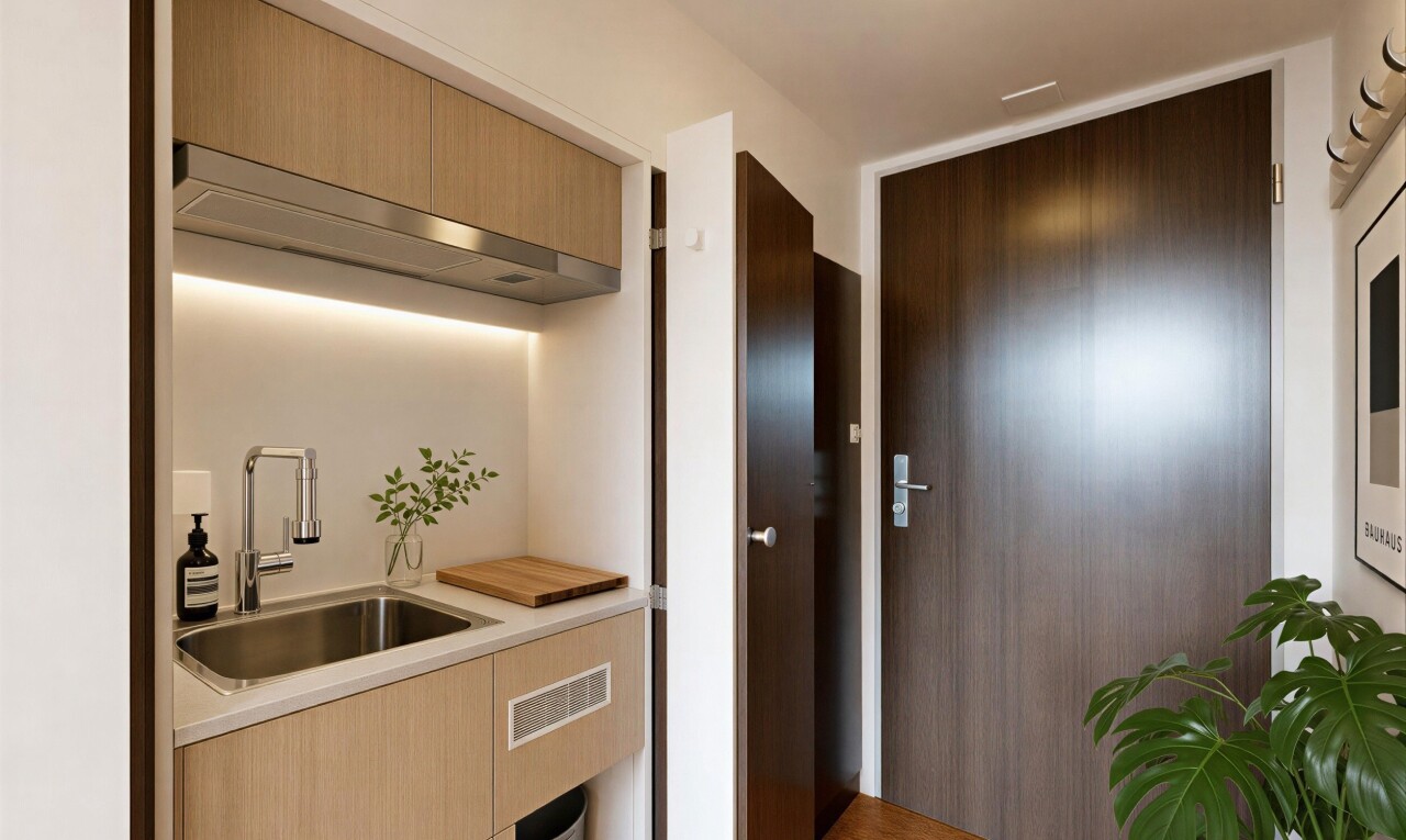 kitchen with a sink
