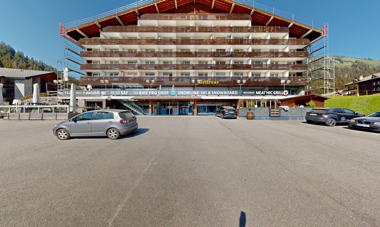 view of commercial property