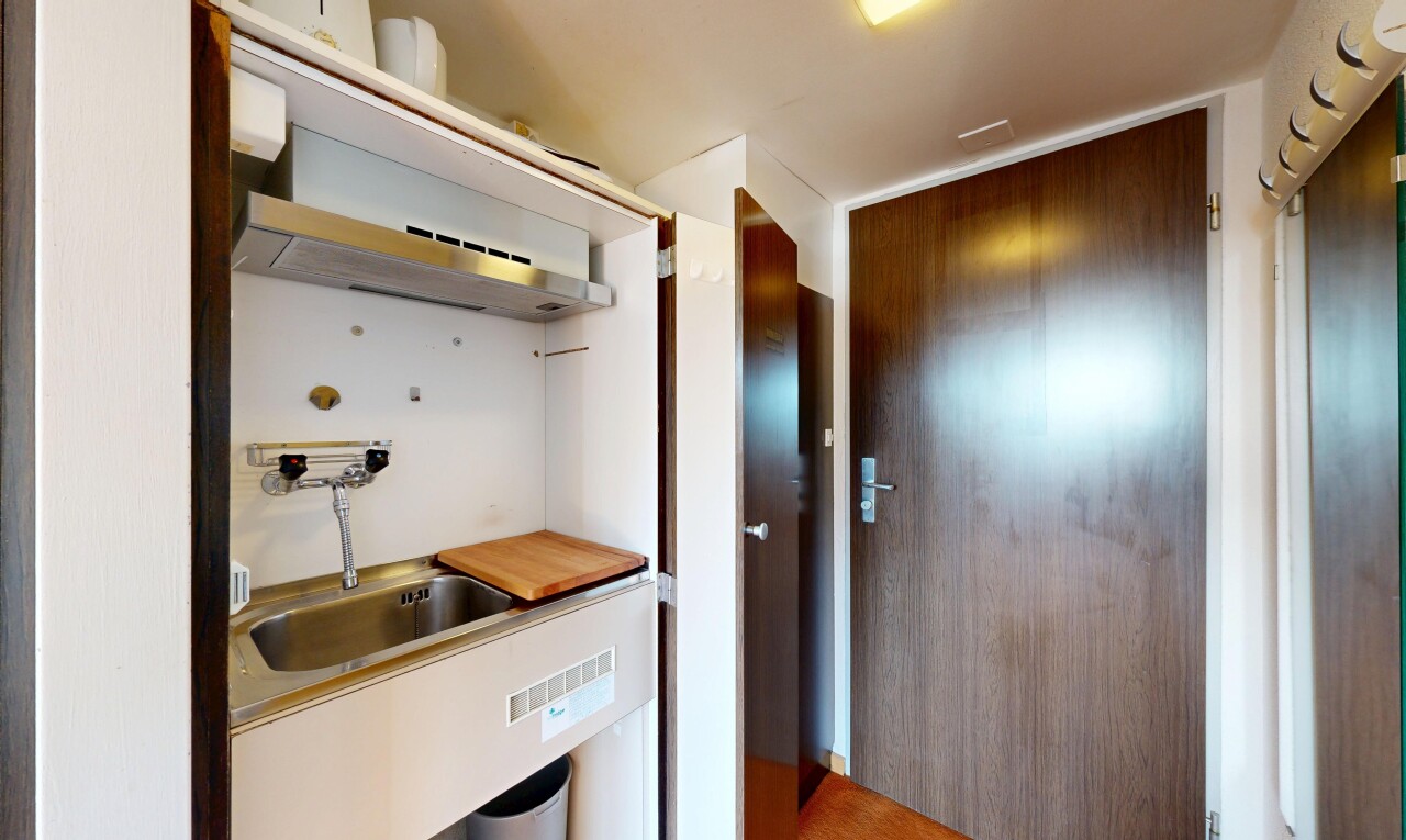 kitchen with a sink