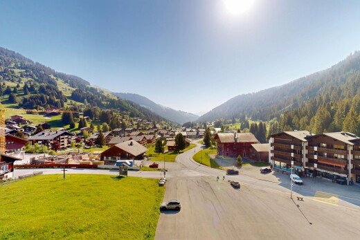 vue sur la montagne avec day time, vue sur la montagne, mountain view, vue résidentielle, et residential view