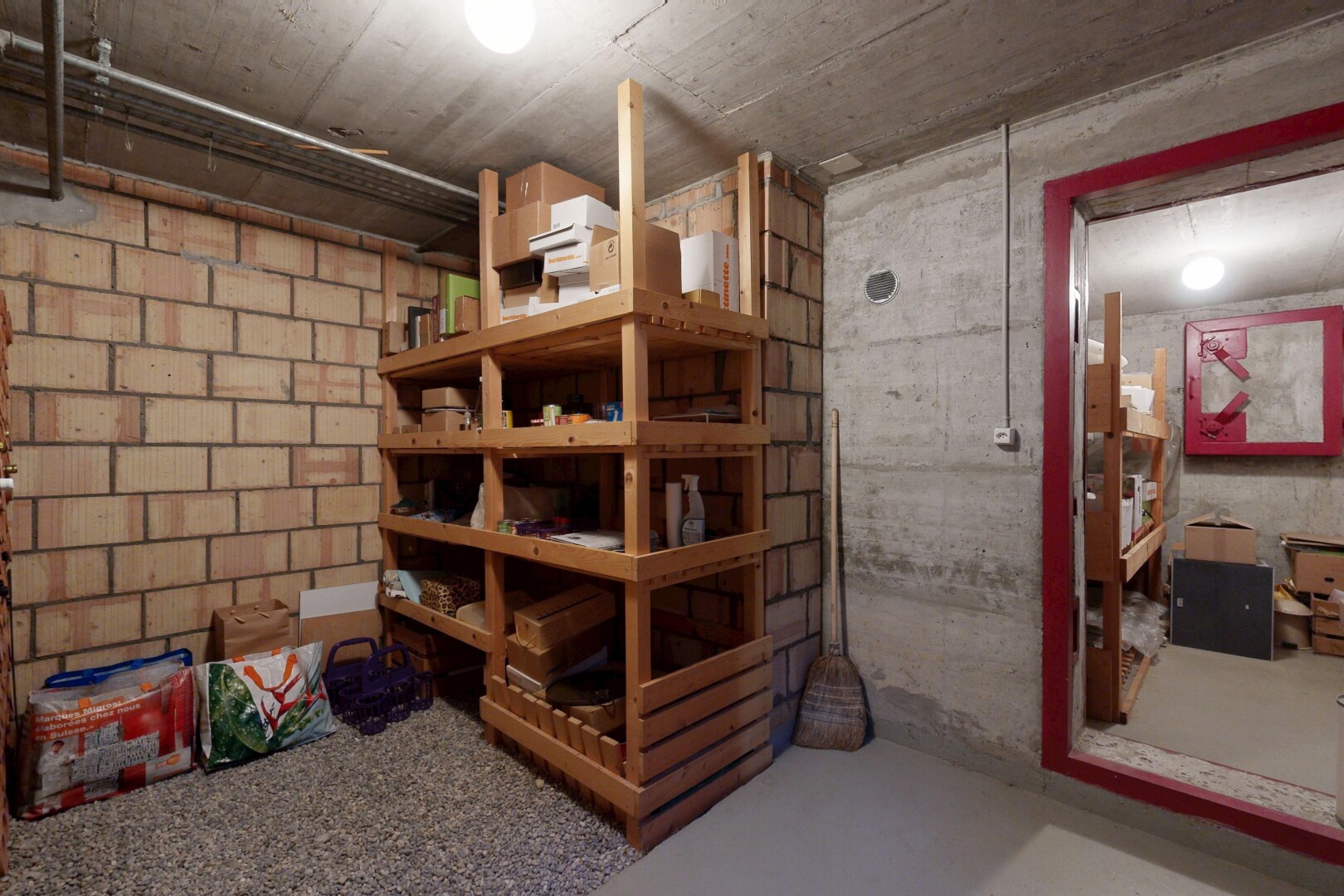 garde-manger avec sous-sol