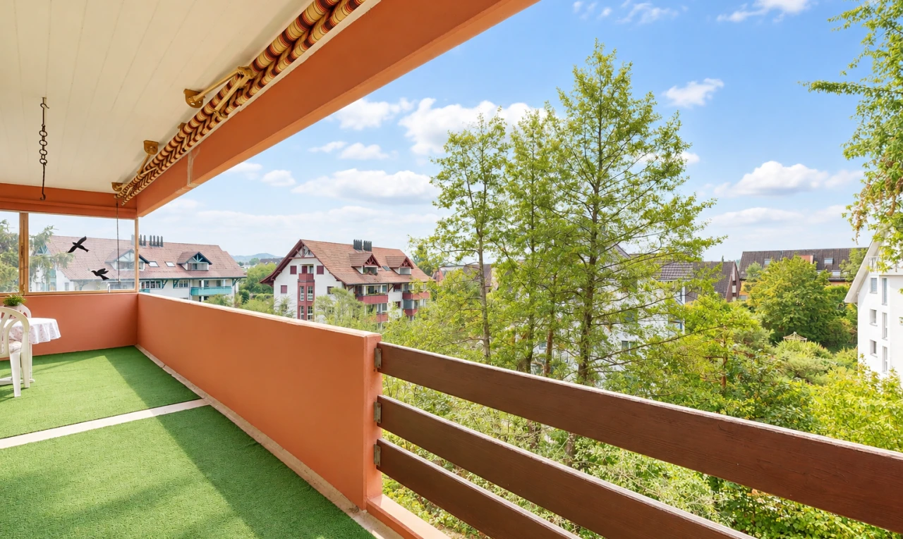 balcon avec balcon, view focus, from property, et day time