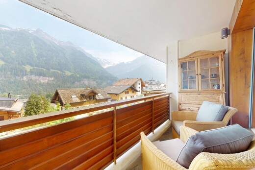 balkon mit balkon, from property, mountain view, und blick auf die berge