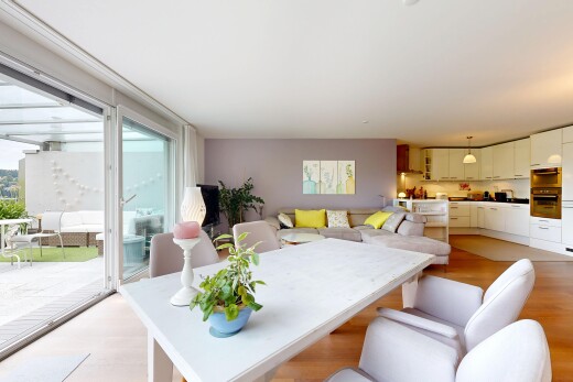 esszimmer mit inside property, natürliches licht, natural light, gipskartonwand, und drywall