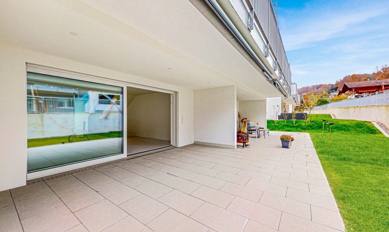 terrace with a patio
