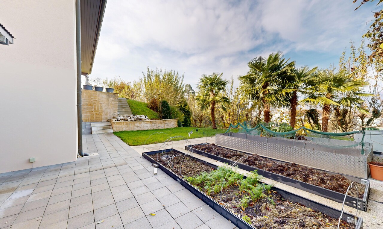 terrasse avec jardin, from property, day time, et terrasse