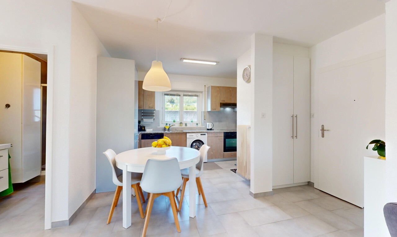 view of dining space