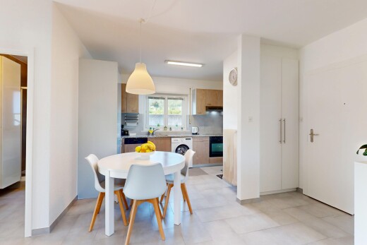 view of dining space