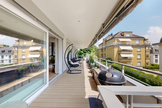 balkon mit balkon, from property, day time, und grill