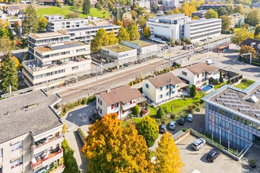extérieur du bâtiment avec aerial view