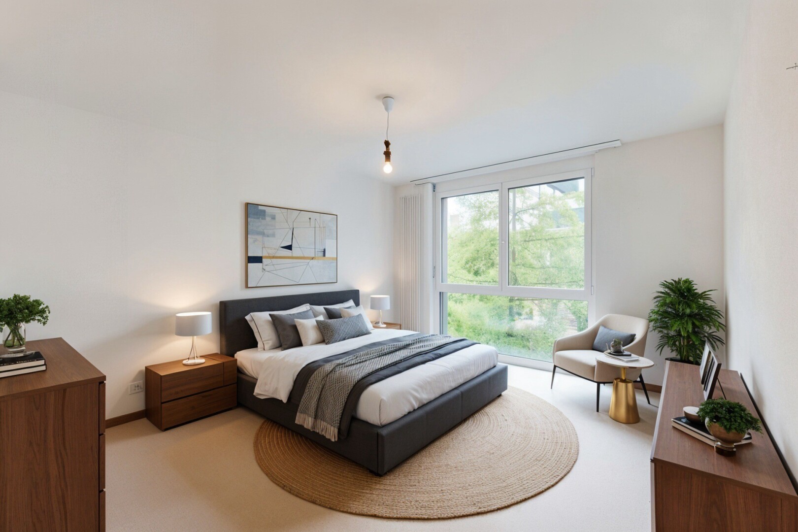 pièce vide avec inside property, lumière naturelle, natural light, cloison sèche, et drywall