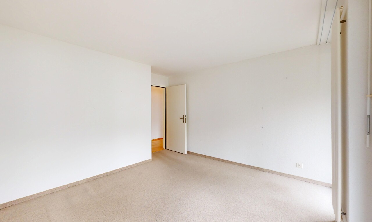 pièce vide avec moquette, carpet, inside property, cloison sèche, et drywall