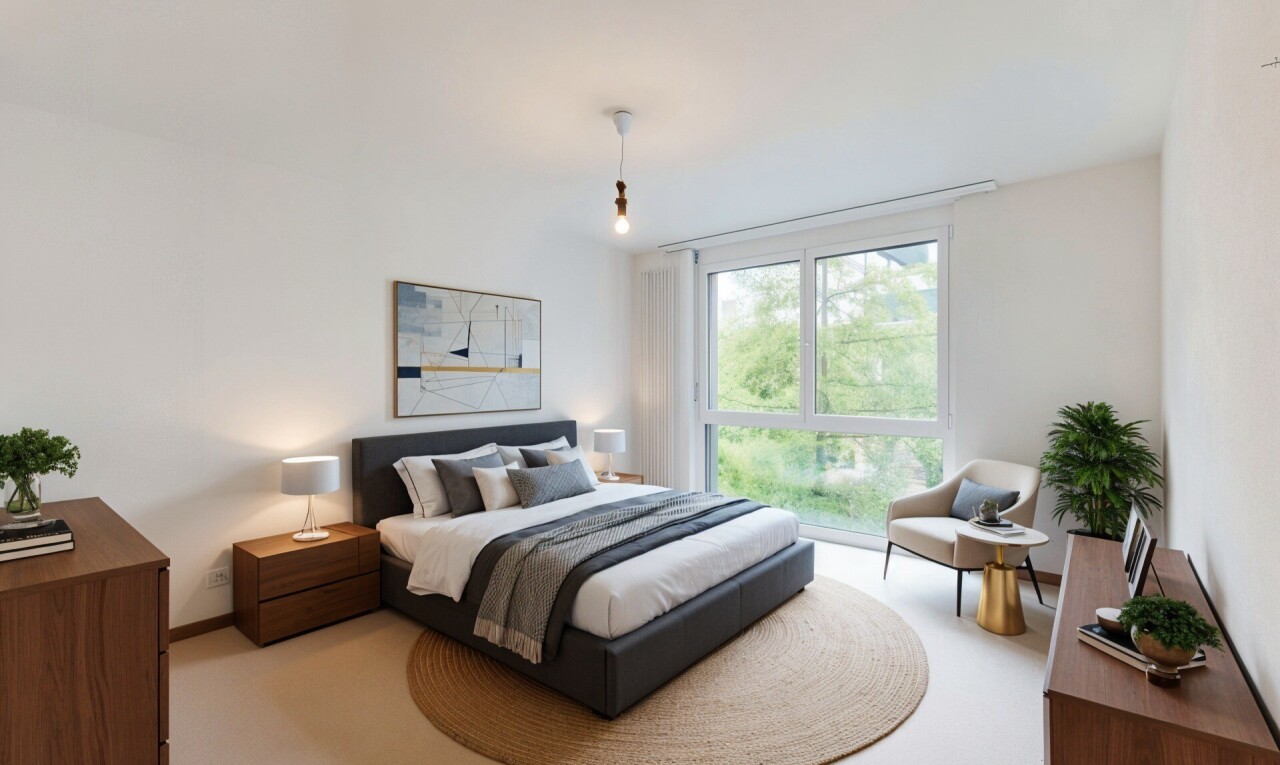 pièce vide avec inside property, lumière naturelle, natural light, cloison sèche, et drywall