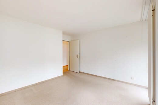 pièce vide avec moquette, carpet, inside property, cloison sèche, et drywall
