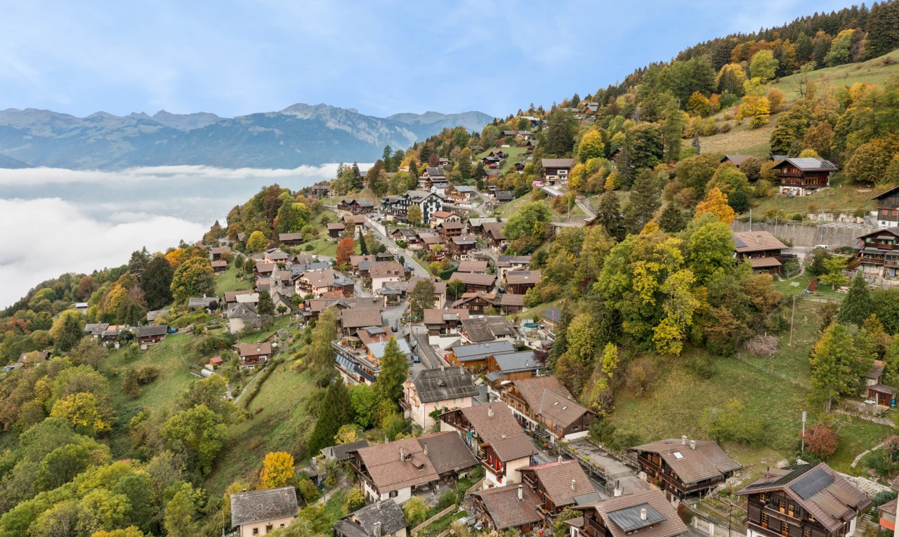 vue sur la montagne avec vue sur la montagne et mountain view