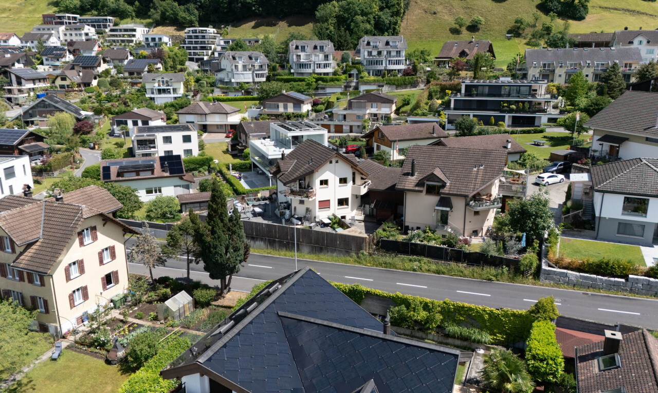 außenansicht mit aerial view