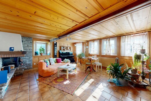 wohnzimmer mit holzdecke, wood ceiling, natürliches licht, natural light, und inside property