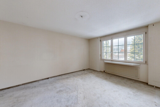 leerer raum mit drywall, gipskartonwand, carpet, teppich, und kühler