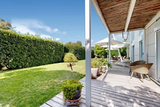 garden featuring a yard