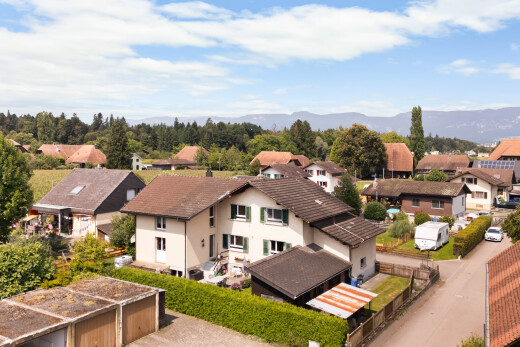 façade avec vue résidentielle, residential view, et day time