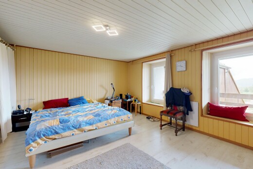 zimmer / schlafzimmer mit natürliches licht, natural light, und inside property