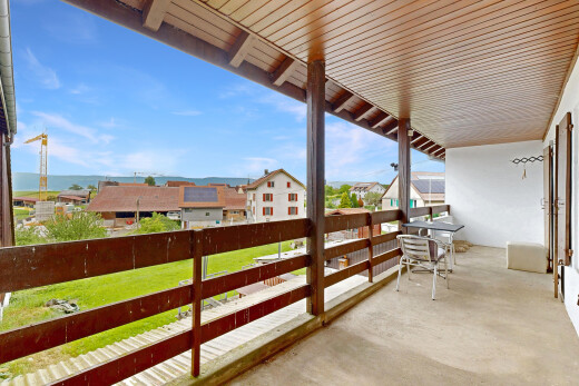 balkon mit from property, day time, balkon, residential view, und wohngebietblick