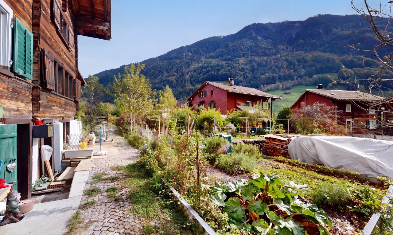 view of mountain backdrop
