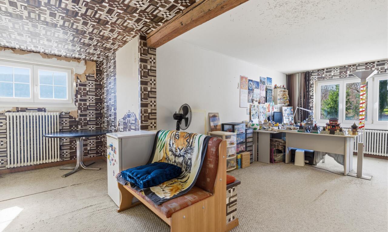 wohnzimmer mit natürliches licht, natural light, kühler, inside property, und gipskartonwand