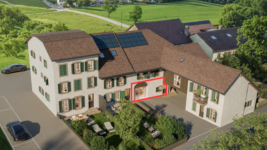 outdoor house featuring roof mounted solar panels and roof with shingles