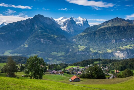 blick auf die berge mit day time, mountain view, und blick auf die berge