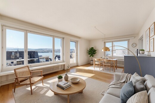 wohn- / esszimmer mit day time, holzfußboden, wood finish floor, inside property, und natürliches licht