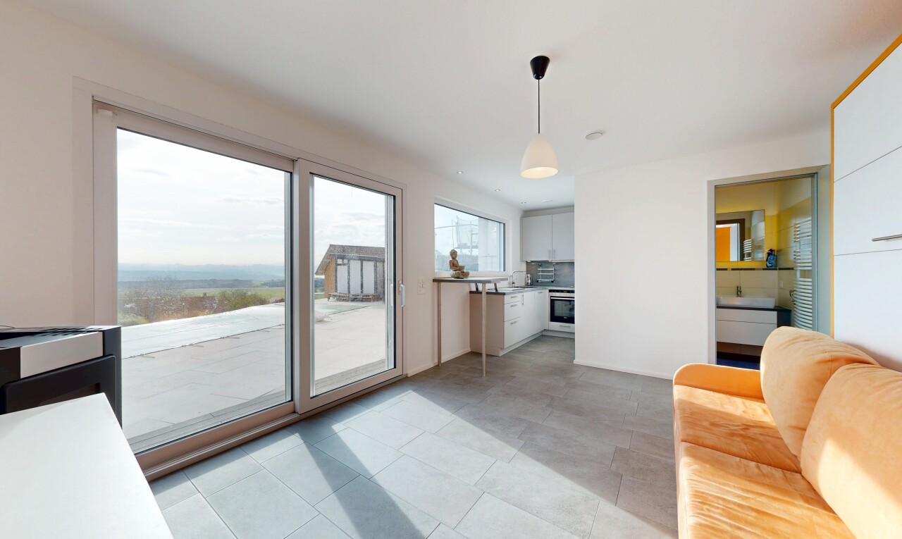salon avec inside property, lumière naturelle, natural light, cloison sèche, et drywall
