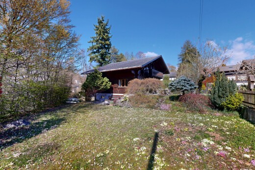 view of property with a lawn