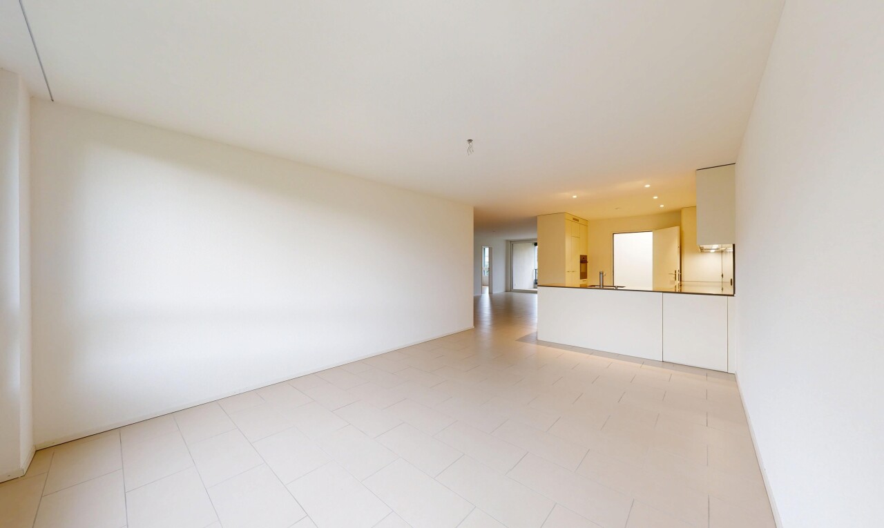 leerer raum mit light floor, gipskartonwand, drywall, und inside property