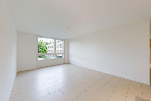 pièce vide avec inside property, lumière naturelle, natural light, light floor, et cloison sèche