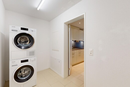 wäschekammer mit waschturm, light floor, drywall, gipskartonwand, und inside property