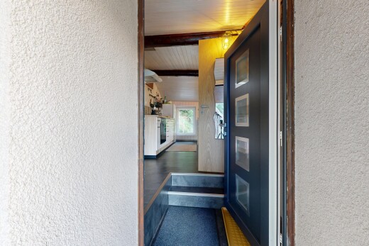couloir avec textured wall et mur texturé