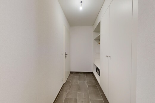 halle / korridor mit inside property und dark floor