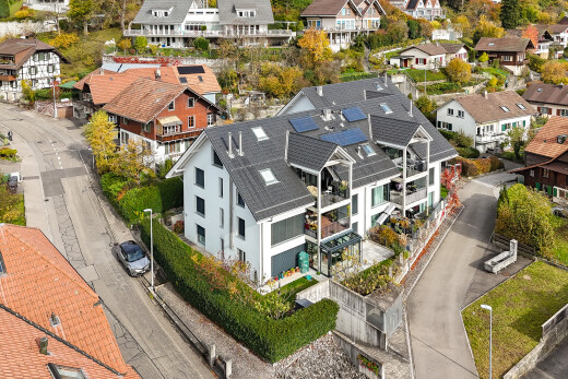 außenansicht mit drone view, wohngebietblick, und residential view