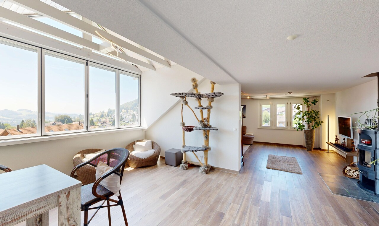 living room featuring light wood finished floors