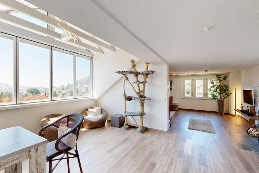 living room featuring light wood finished floors