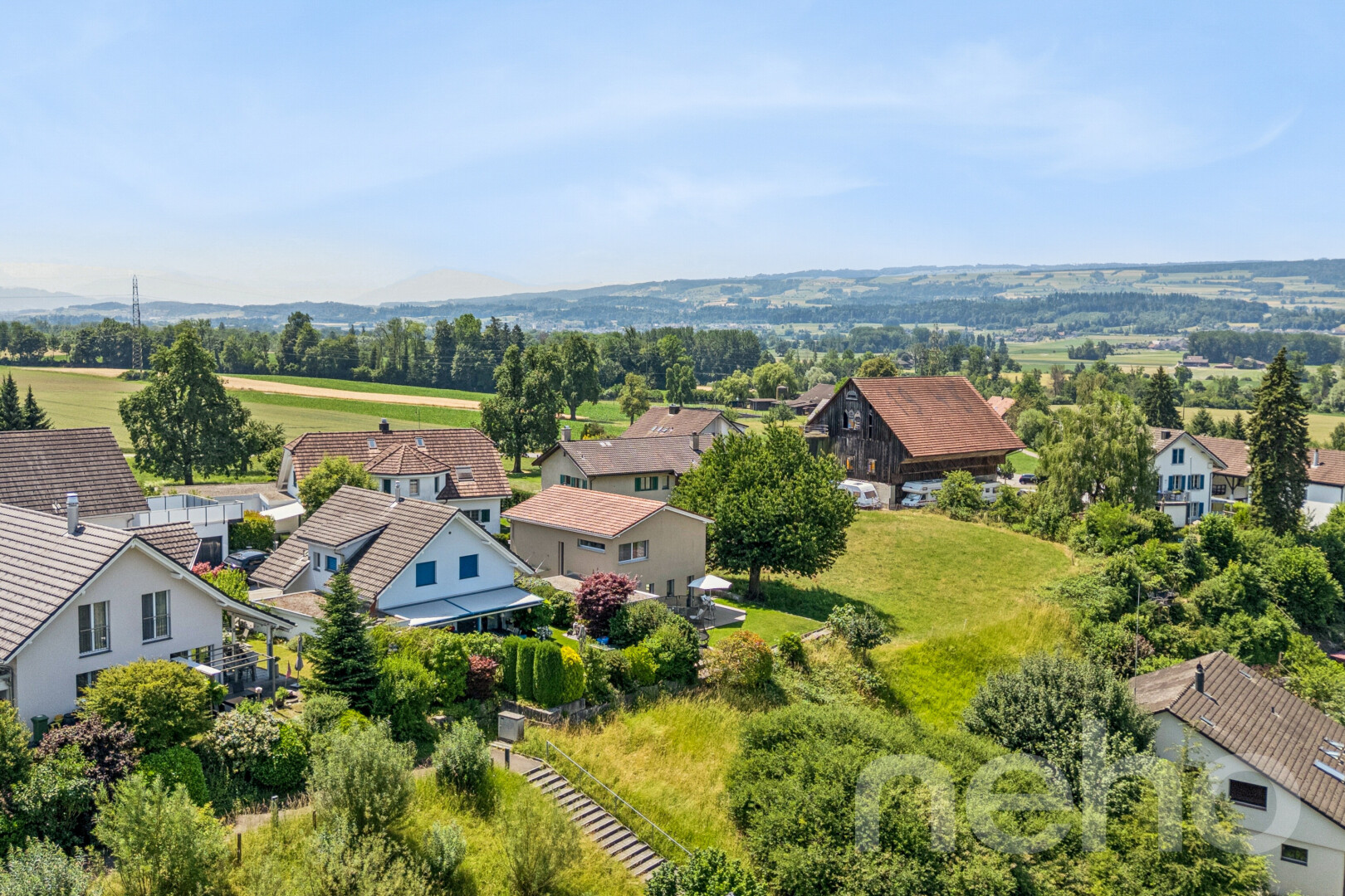 außenansicht mit neighborhood view, residential view, wohngebietblick, und day time