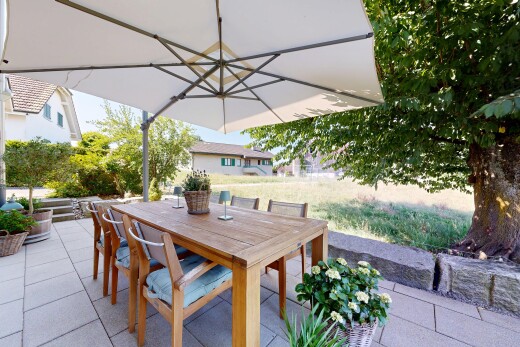 terrasse mit essbereich im freien, terrasse, und from property