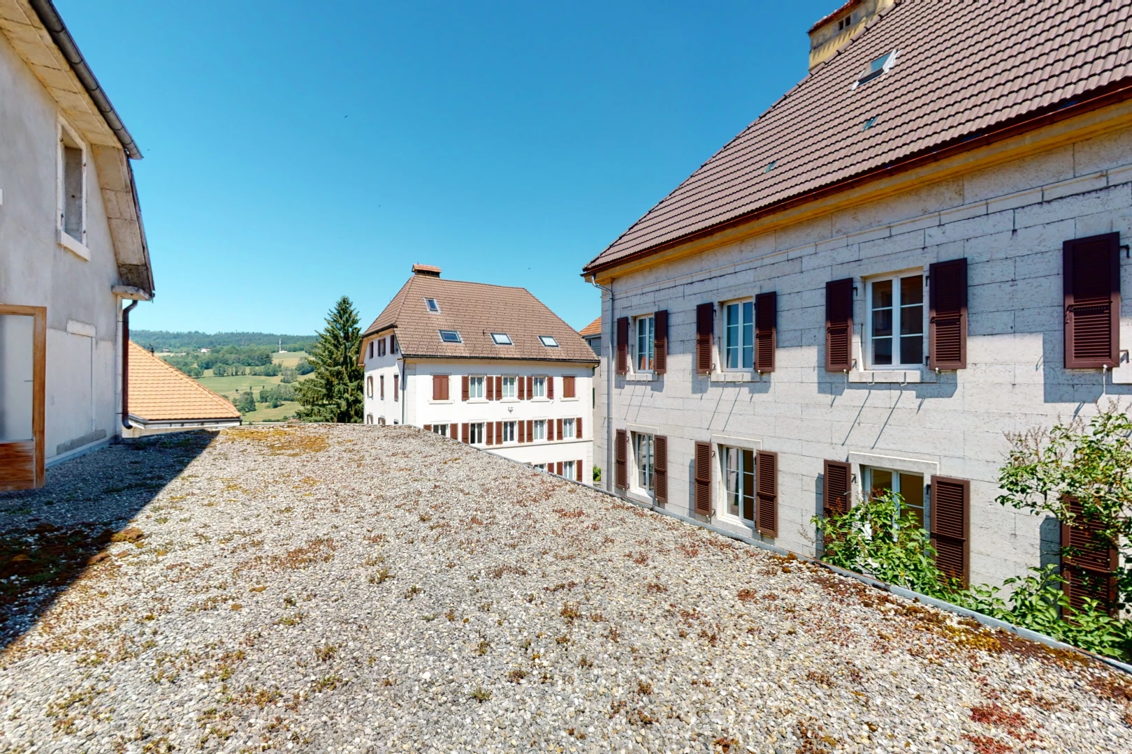 blick auf das haus