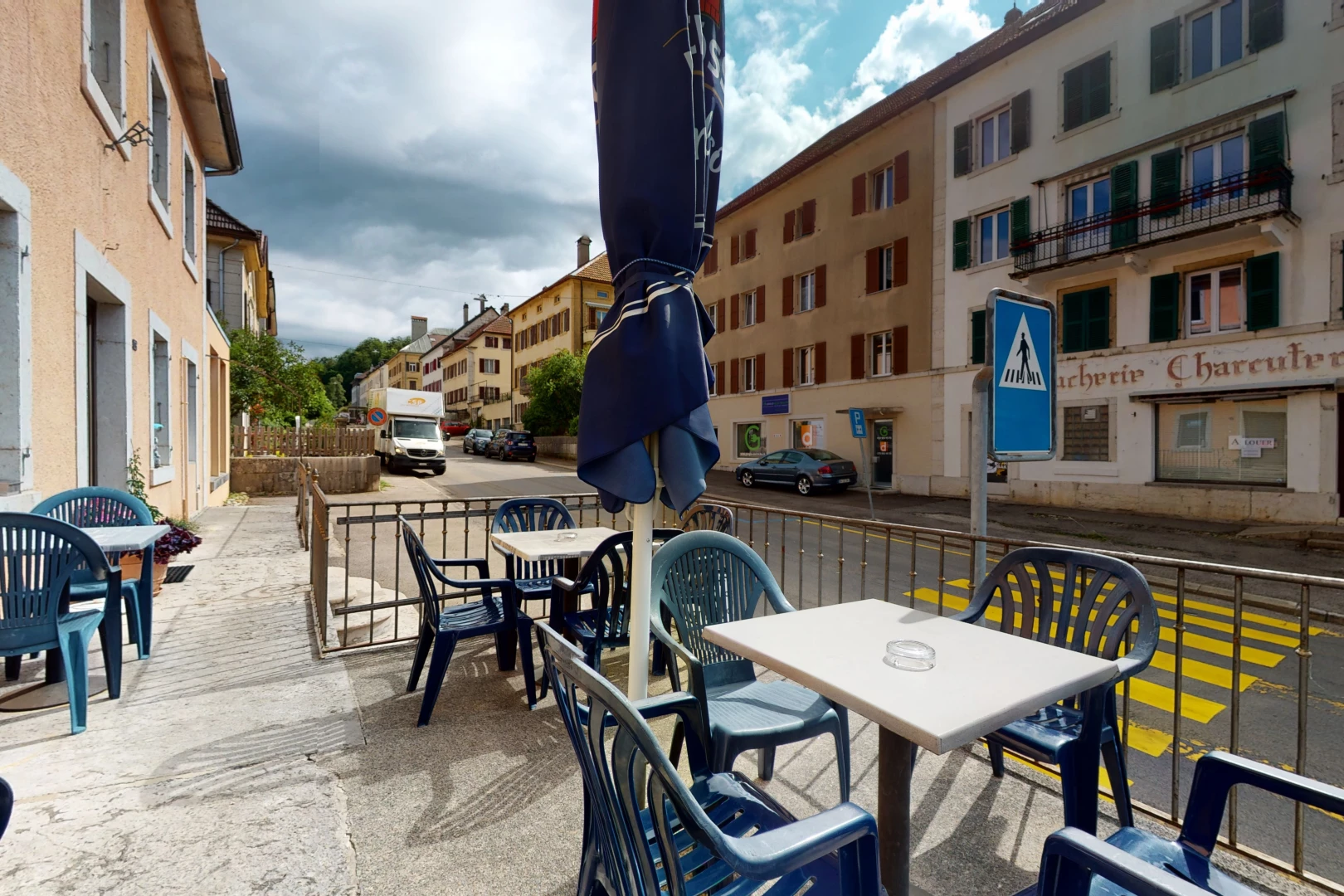 ansicht der terrasse