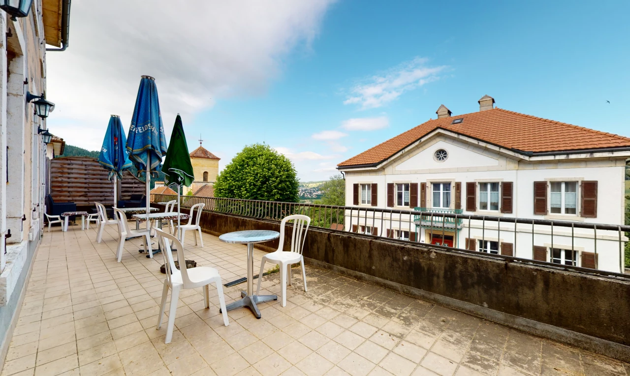 ansicht der terrasse
