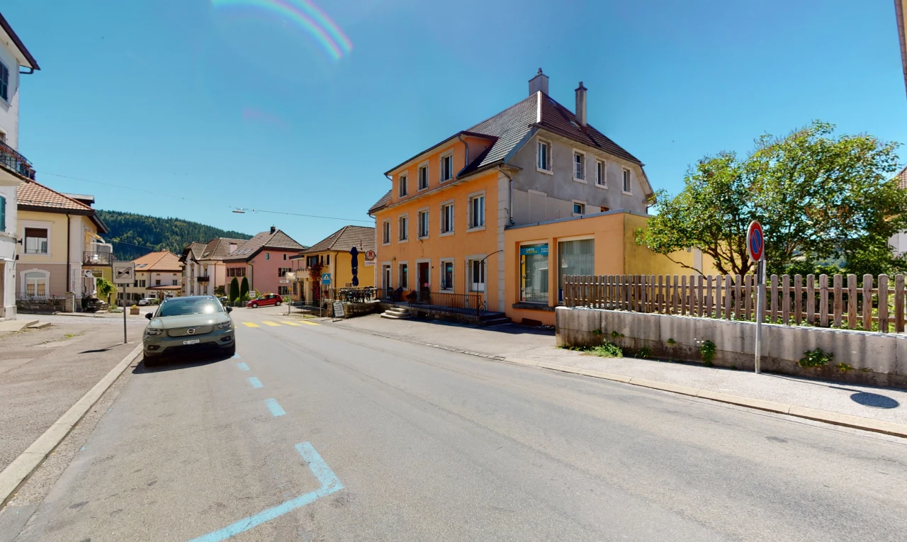blick auf die straße